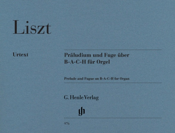 Liszt - Prelude & Fugue on B-A-C-H - Organ Solo Henle HN976