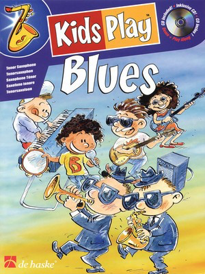 Kids Play Blues - Tenor Sax - Tenor Saxophone Klaas de Jong De Haske Publications /CD