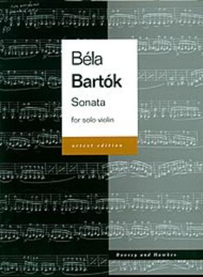 Sonata - urtext edition - Bela Bartok - Violin Solo Peter Bartok Boosey & Hawkes