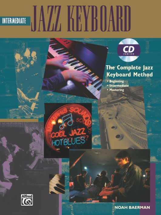 INTERMEDIATE JAZZ KEYBOARD BK/CD - BAERMAN - Alfred Music 17858