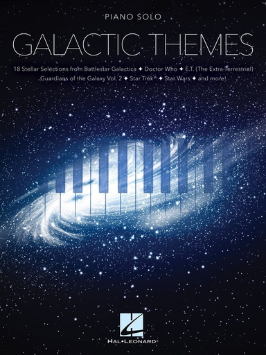 Galactic Themes For Piano Solo - Piano - Hal Leonard