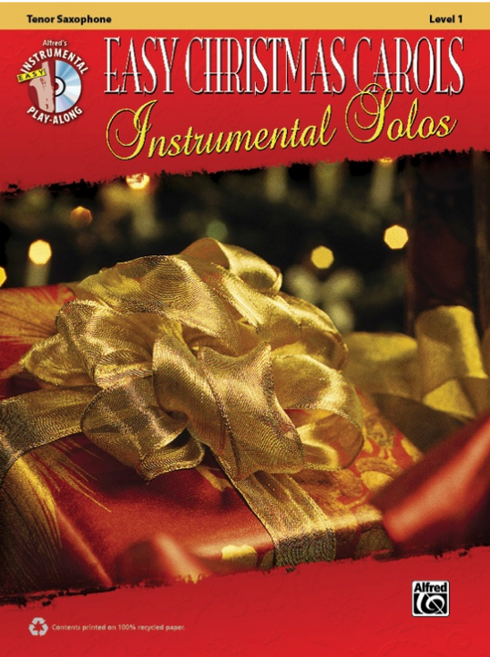 EASY CHRISTMAS CAROLS INST SOLOS TENOR SAX - ALFRED 38757