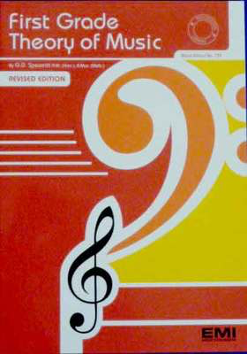 First Grade Theory of Music - Gordon Spearritt EMI Music Publishing Book