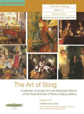 Art Of Song Gr 1-3 - Medium-Low Voice (Revised Edition) - Various - Classical Vocal Medium/Low Voice Edition Peters Vocal Score