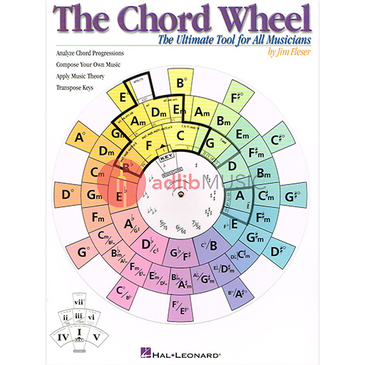 The Chord Wheel by Fleser Hal Leonard 695579