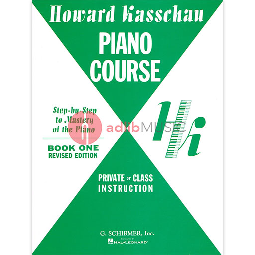 Kasschau - Piano Course Book 1: Piano Technique - Piano Solo Schirmer 50329510