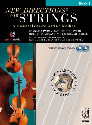 New DirectionsŒ¬ For Strings, Double Bass A Position Book 1 - A Comprehensive String Method - Brenda Mitchell|Joanne Erwin|Kathleen Horvath|Robert D. McCashin - Double Bass Elliot Del Borgo|Soon Hee Newbold FJH Music Company /CD