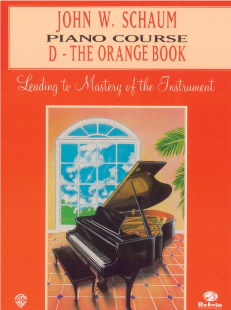 John W. Schaum Piano Course, D: The Orange Book - John W. Schaum - Piano Warner Bros EL00169A