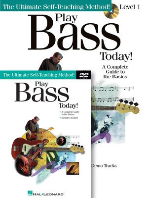 Play Bass Today! Beginner's Pack - Book/CD/DVD Pack - Bass Guitar Various Authors Hal Leonard Bass TAB /CD/DVD