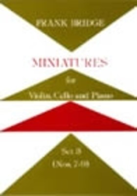 Miniatures For Piano Trio Set 3 - Frank Bridge - Piano|Cello|Violin Stainer & Bell Piano Trio