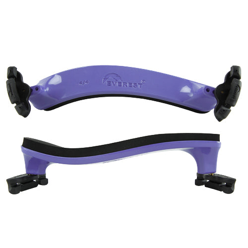 Everest Spring Collection Violin Shoulder Rest Purple 4/4