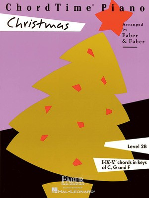 ChordTime Christmas Level 2B Arr. Nancy & Randall Faber - Piano - Faber Piano A dventures.