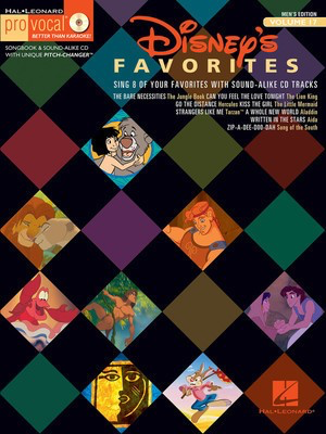 Disney Favorites - Pro Vocal Men's Edition Volume 17 - Various - Vocal Hal Leonard