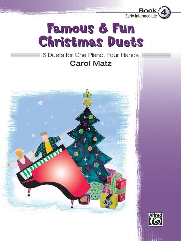 Famous & Fun Christmas Duets Book 4 - Various - Alfred Music