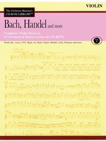 Bach, Handel and More - Volume 10 - The Orchestra Musician's CD-ROM Library - Violin - Various - Violin Hal Leonard CD-ROM