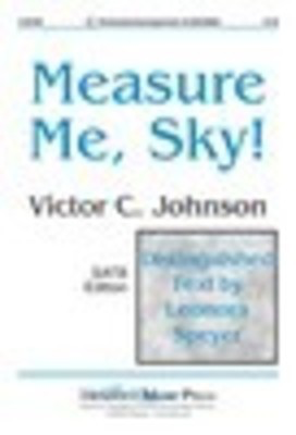 Measure Me Sky Satb -