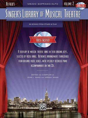 Singer's Library of Musical Theatre - Vol. 2 - Mezzo-Soprano Book/2-CDs Pack - Various - Vocal Mezzo-Soprano Hal Leonard Accompaniment CD /CD