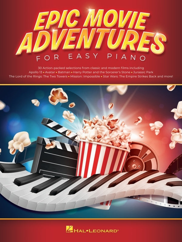 Epic Movie Adventures - Easy Piano Solo Hal Leonard 439048