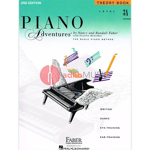 Piano Adventures Level 3A Theory Book - Piano by Faber/Faber Hal Leonard 420181