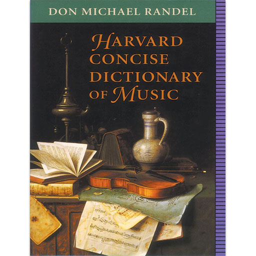 Harvard Concise Dictionary of Music - Dictionary BKHU01775