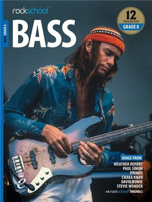 Rockschool Bass Grade 8 2018-2024 - Bass Guitar/Audio Access Online RSK200059