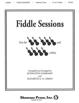 Fiddle Sessions 2-4 Violins - Violin Hal Leonard Violin Ensemble Softcover