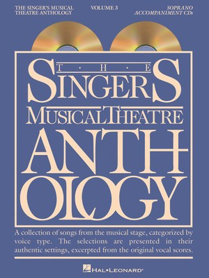 The Singer's Musical Theatre Anthology - Volume 3 - Soprano Accompaniment CDs - Various - Vocal Soprano Hal Leonard CD