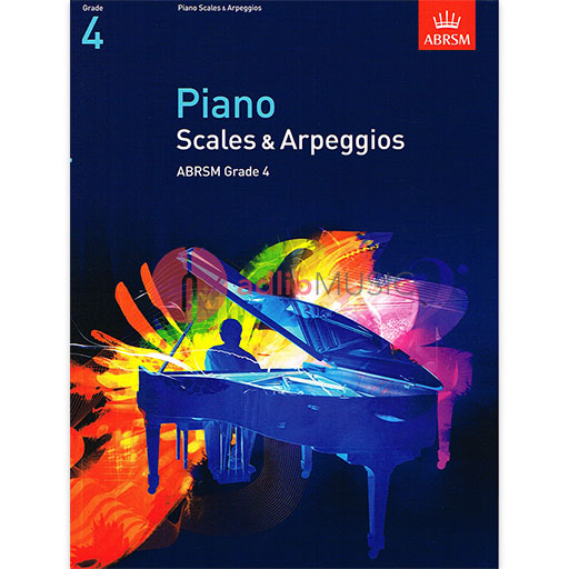 ABRSM Piano Scales & Arpeggios Grade 4 - Piano Solo ABRSM 9781860969164