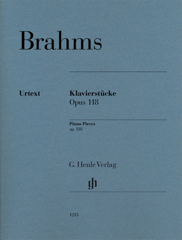 Brahms - Piano Pieces Op118 - Piano Solo Henle HN1215