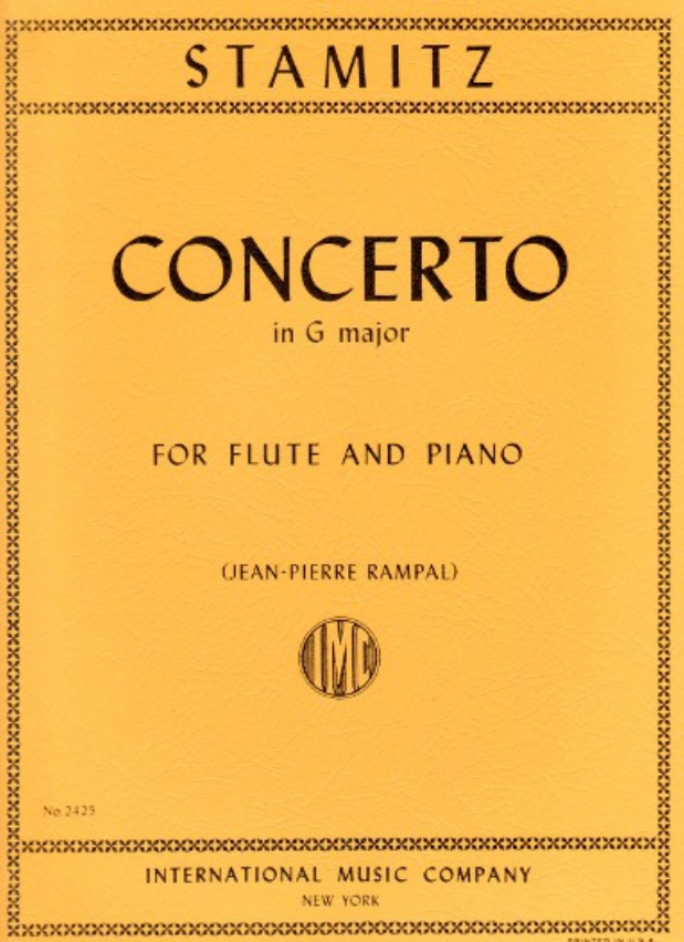 Stamitz - Concerto in GMaj - Flute/Piano Accompaniment IMC IMC2425