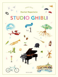 Studio Ghibli Recital Repertoire Volume 1 - Elementary Piano (English Version) Zen-On 179221