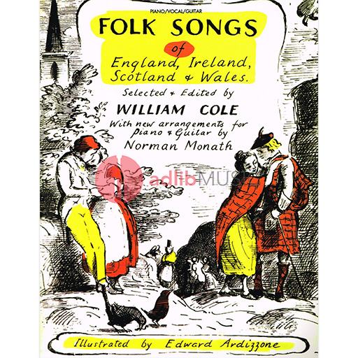 FOLK SONGS OF ENGLAND IRELAND SCOTLAND WALES - PVG - Warner Bros