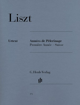 Annees de Pelerinage Book 1 Swiss - Piano Solo by Liszt Henle HN173