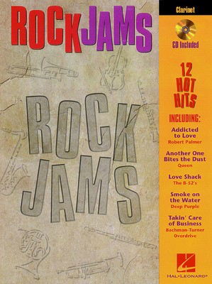 Rock Jams - for Alto Sax - Various - Alto Saxophone Hal Leonard Saxophone Solo /CD