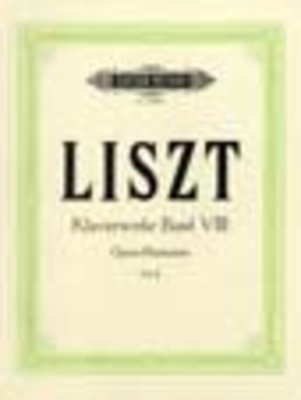 Piano Works Vol. 8 - Franz Liszt - Piano Edition Peters Piano Solo