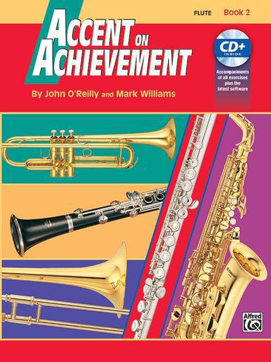 Accent on Achievement Bk 2 Flute Bk/Cd