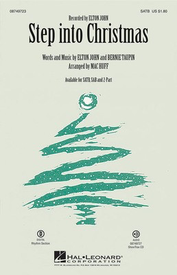 Step into Christmas - Bernie Taupin|Elton John - Mac Huff Hal Leonard ShowTrax CD CD