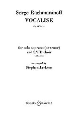 Vocalise - Sergei Rachmaninoff - Classical Vocal SATB Boosey & Hawkes Vocal Score Choral Score