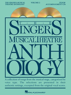 The Singer's Musical Theatre Anthology - Volume 2 - Tenor Accompaniment CDs - Various - Vocal Tenor Hal Leonard CD