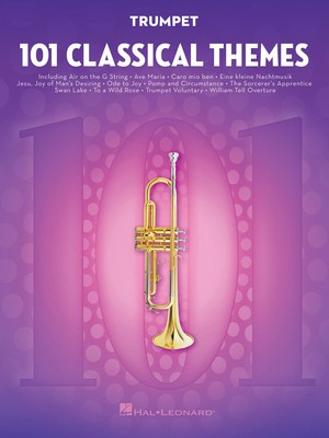 101 Classical Themes - Trumpet - Hal Leonard 155320