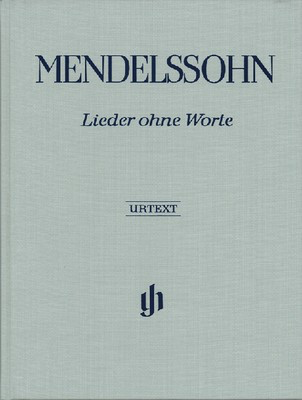 Songs Without Words Urtext Bound - Felix Bartholdy Mendelssohn - Piano G. Henle Verlag Piano Solo Hardcover