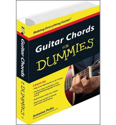 Guitar Chords for Dummies - Guitar Antoine Polin Spiral Bound