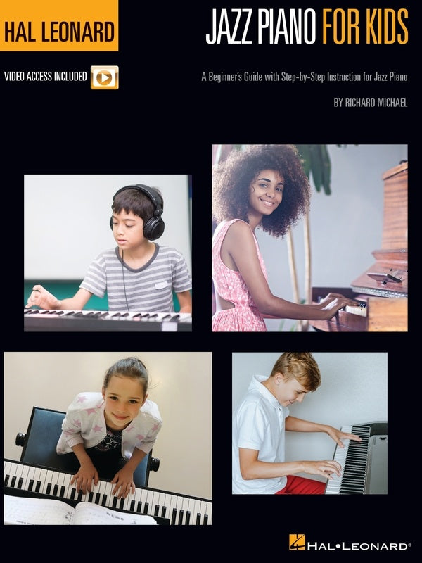 Hal Leonard Jazz Piano For Kids - Book/Video Access Online Hal Leonard 319674