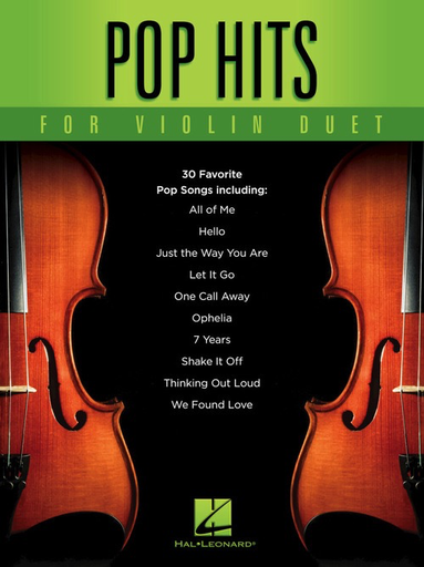 Pop Hits For Violin Duet - Hal Leonard - Violin