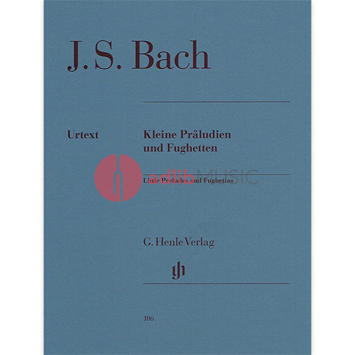 Bach - Little Preludes and Fugues - Piano Solo Henle HN106