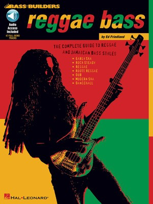 Reggae Bass - Bass Guitar Ed Friedland Hal Leonard Bass TAB /CD