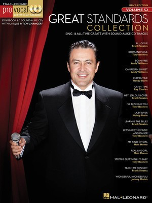 Great Standards Collection - Pro Vocal Men's Edition Volume 52 - Various - Vocal Hal Leonard /CD