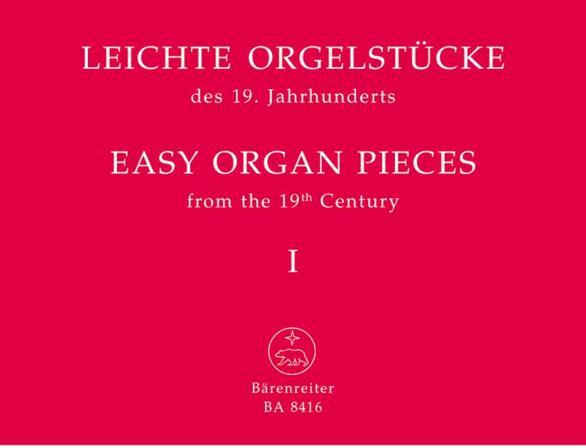 EASY ORGAN PIECES 19TH CENTURY BK 1 ED WEYER