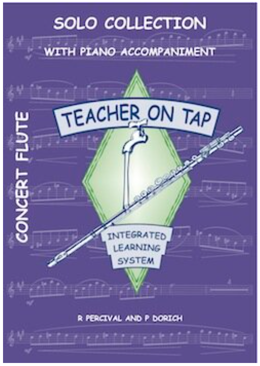 Teacher On Tap Flute - Solo Collection with Piano Accompaniment - Peter Dorich/Richard Percival TOTFP