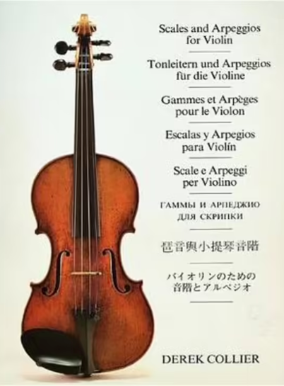 Scales and Arpeggios for Violin - Derek Collier - Violin Faber Music